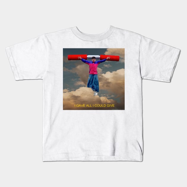 Oliver tree Kids T-Shirt by PickleMan